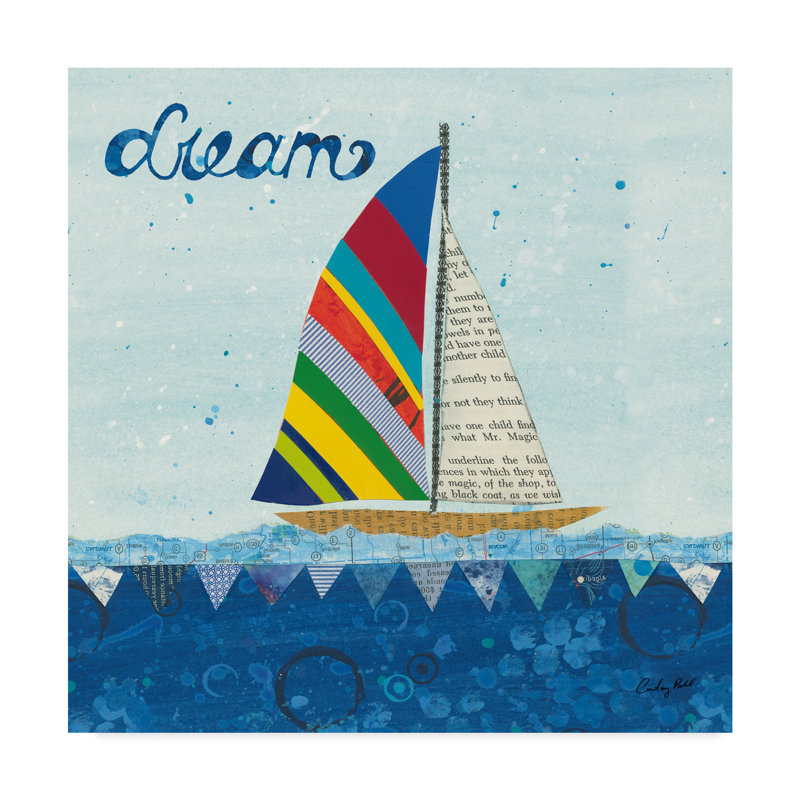 ベアーアート Breakwater Bay 'Rainbow Spinnakers II' Canvas Art - Wayfair Canada